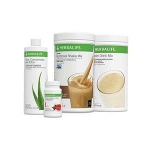 KIT COLAZIONE EQUILIBRATA Herbalife con Proteine (Formula 1, Infuso erbe, Aloe Vera, Protein Drink Mix)